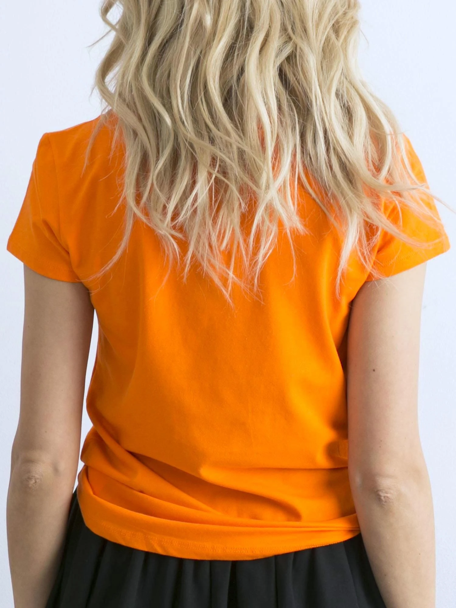 Basic Feel Good Marškinėliai-RV-TS-4623.08-oranžiniai
