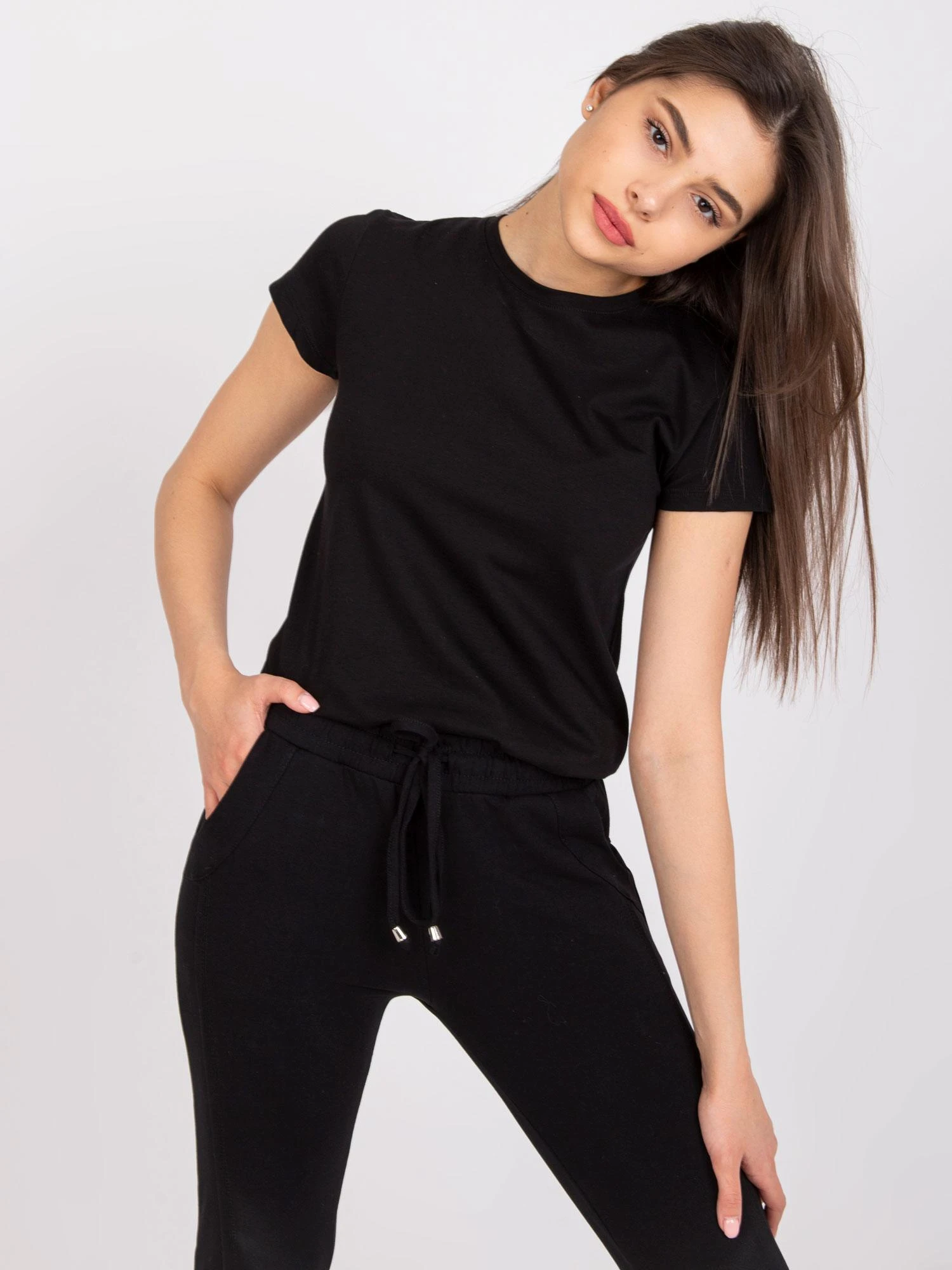 Basic Feel Good Marškinėliai-RV-TS-4623.32-juodi