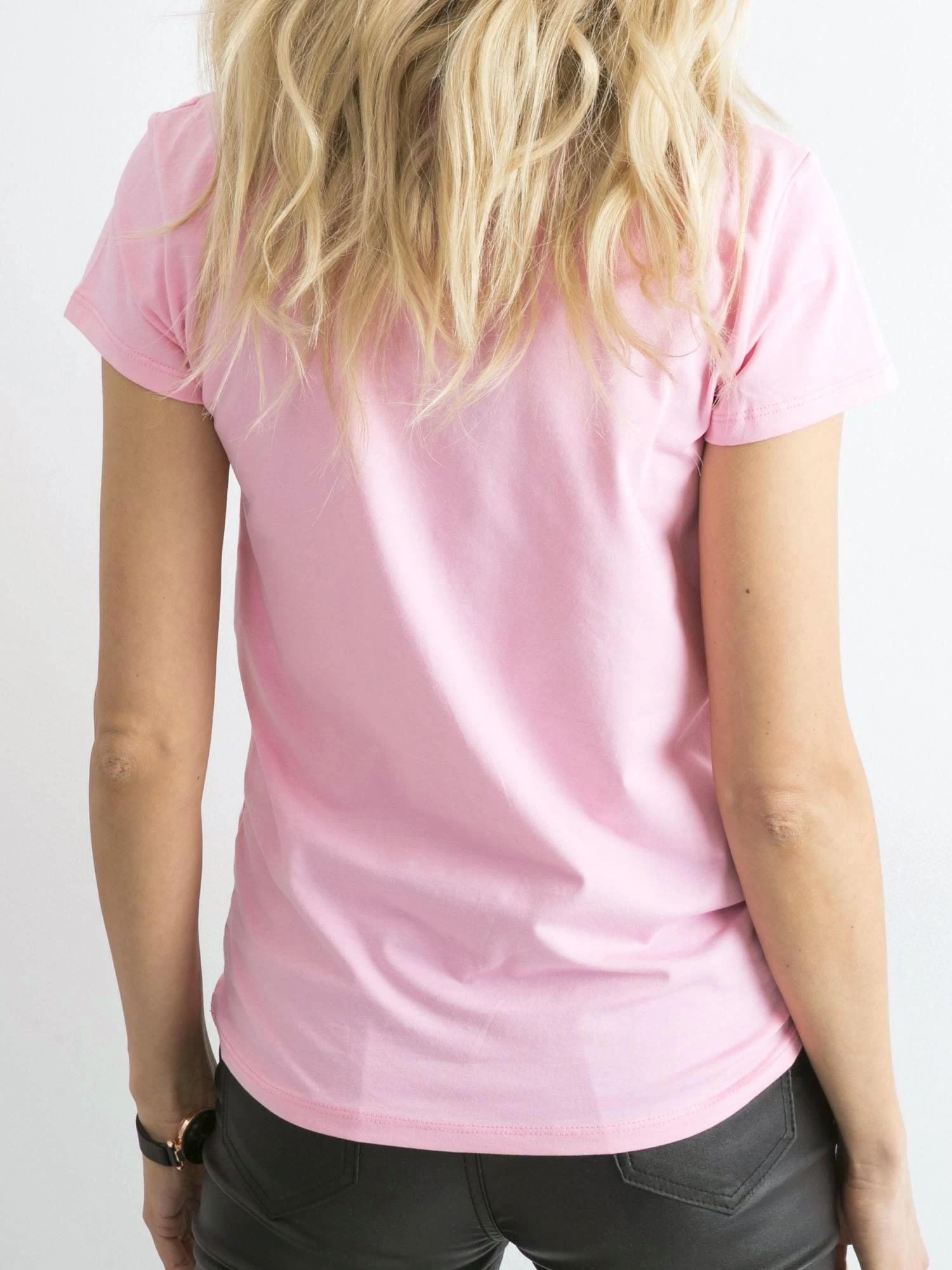 Basic Feel Good Marškinėliai-RV-TS-4623.60-rožiniai