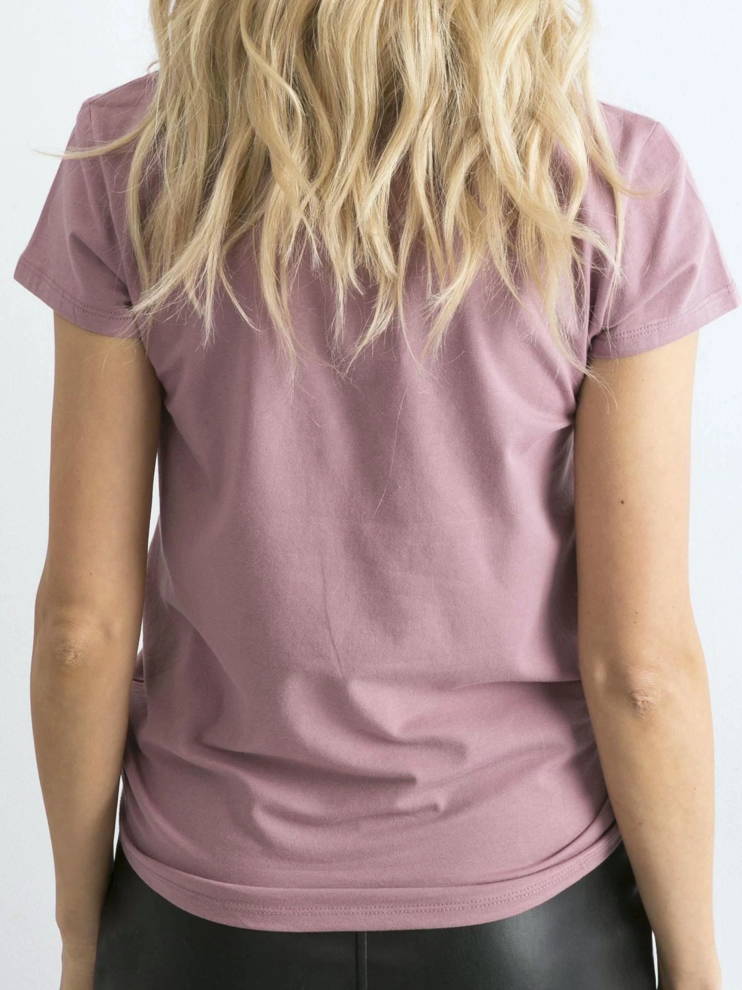 Basic Feel Good Marškinėliai-RV-TS-4623.67-tamsiai rožinė