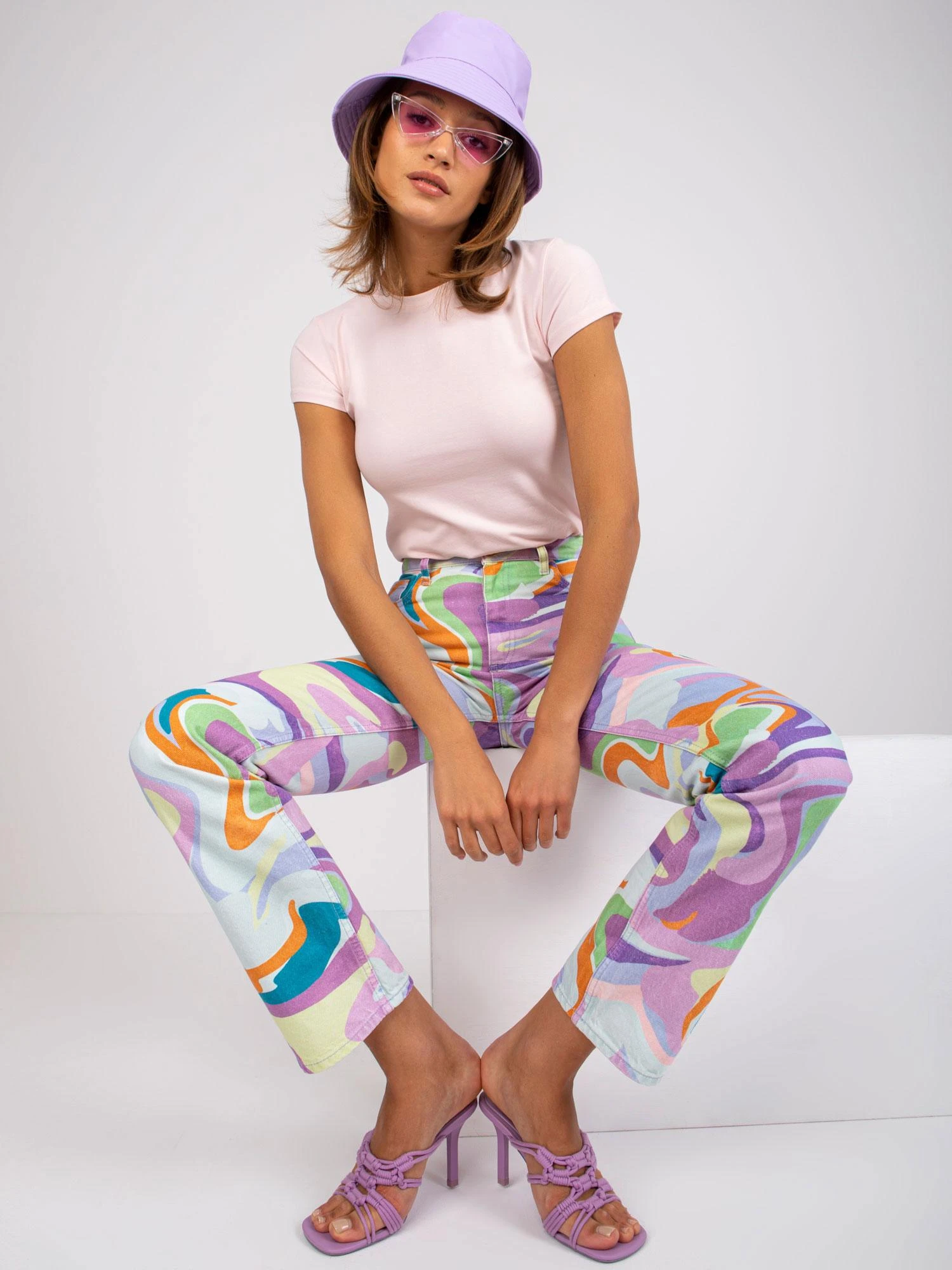 Basic Feel Good Marškinėliai-RV-TS-4623.71-šviesiai rožinė