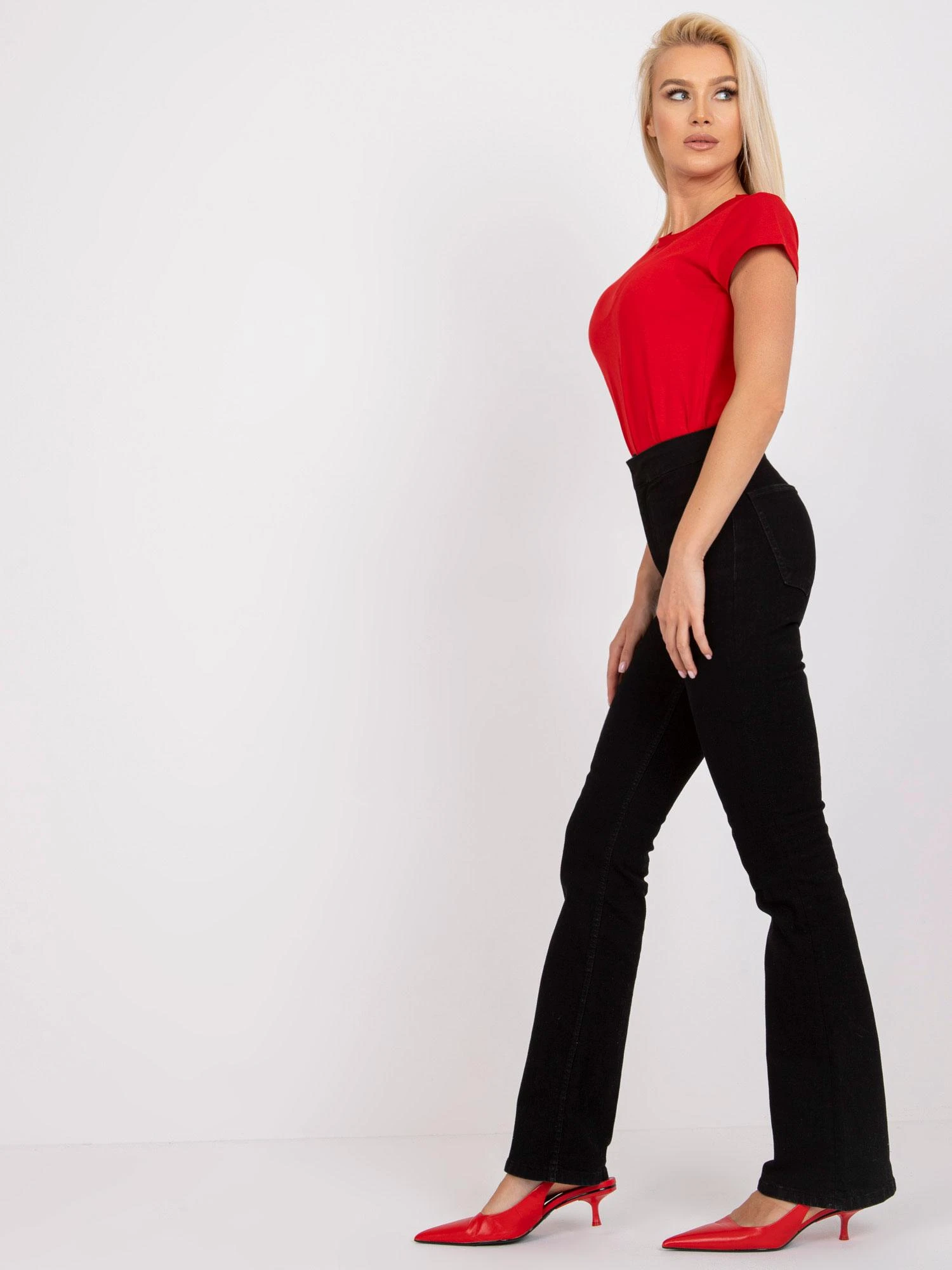 Basic Feel Good Marškinėliai-RV-TS-4623.86-raudona