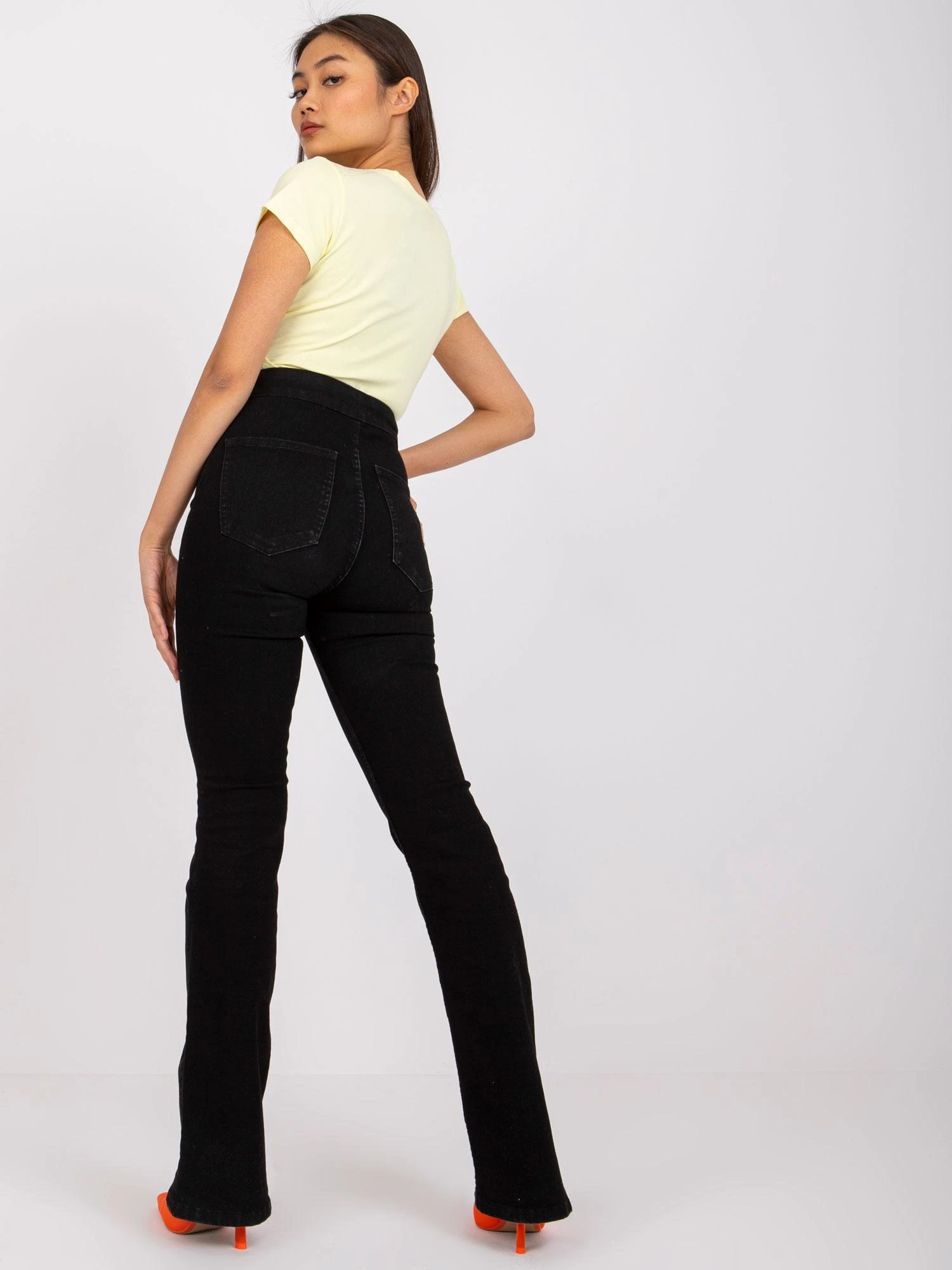 Basic Feel Good Marškinėliai-RV-TS-4623.93-šviesiai geltoni