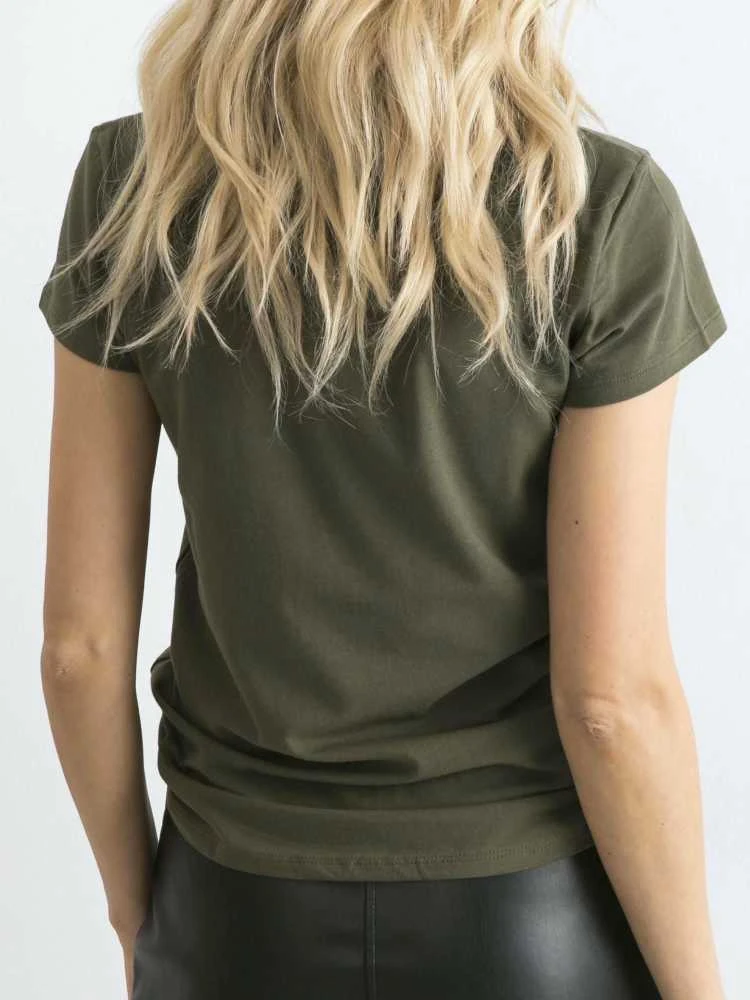 Basic Feel Good Marškinėliai-RV-TS-4623.99-tamsus chaki