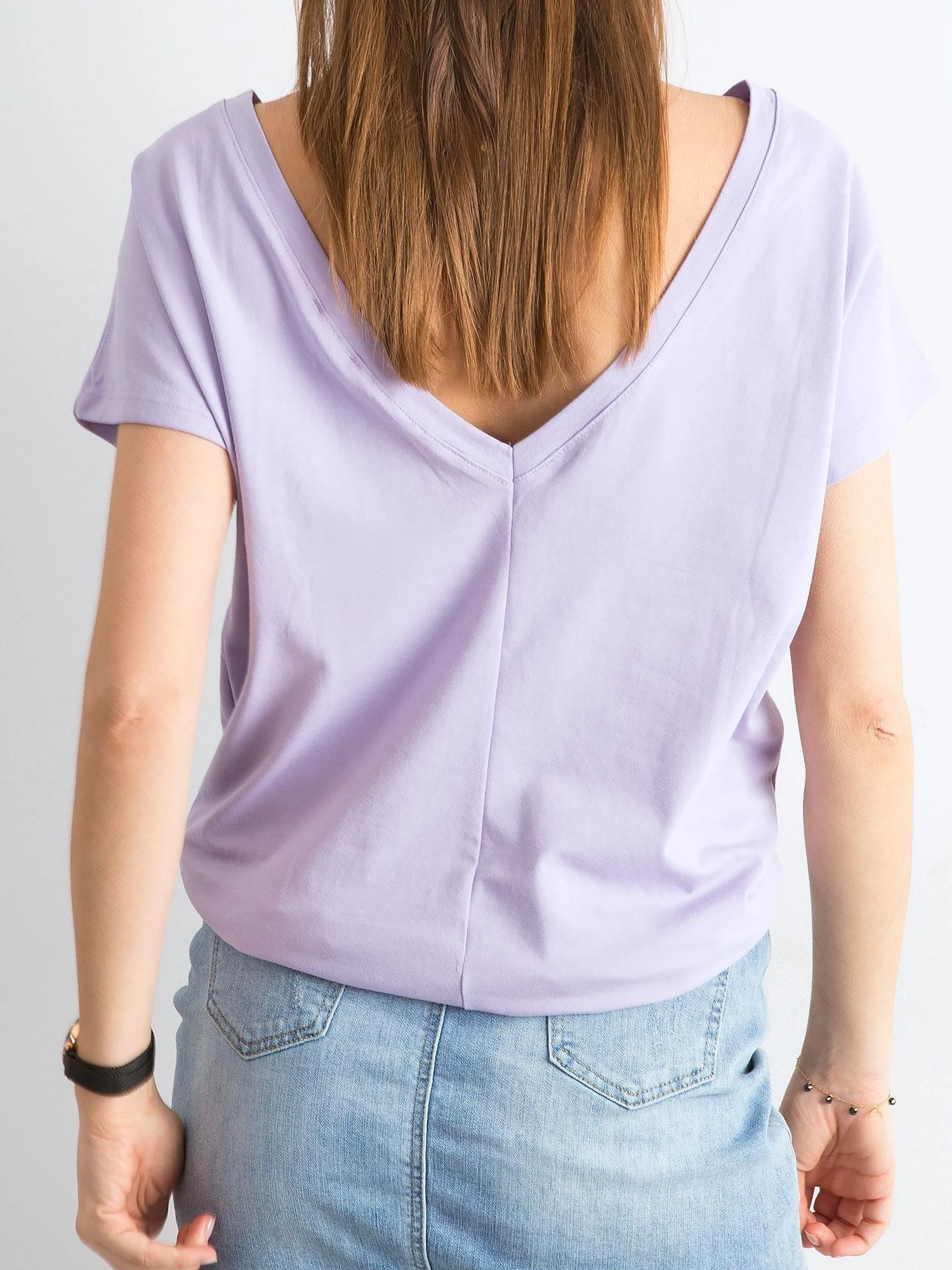 Basic Feel Good Marškinėliai-RV-TS-4662.24P-šviesiai violetinė