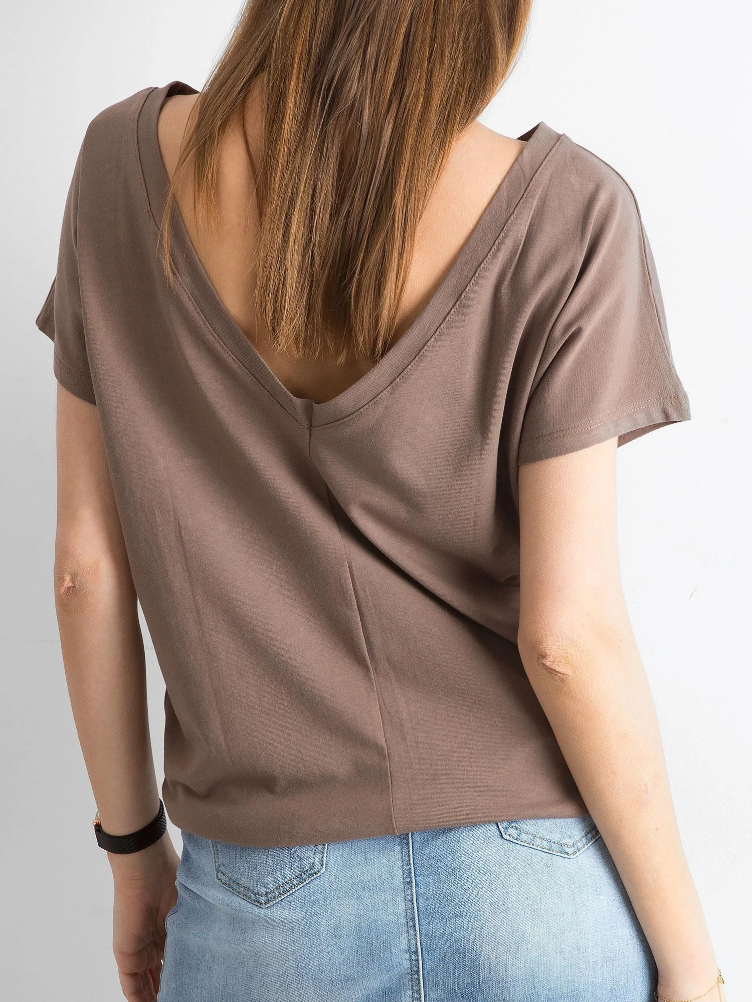 Basic Feel Good Marškinėliai-RV-TS-4662.24P-rudi