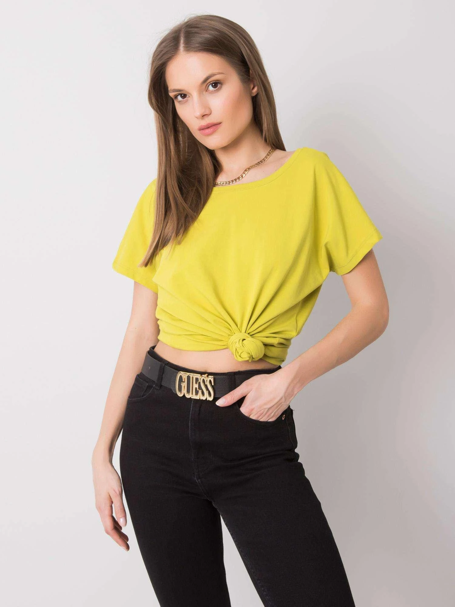 Basic Feel Good Marškinėliai-RV-TS-4662.25P-kalkės