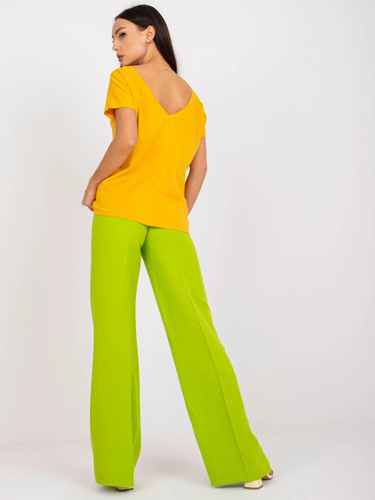 Basic Feel Good Marškinėliai-RV-TS-4662.86-tamsiai geltoni