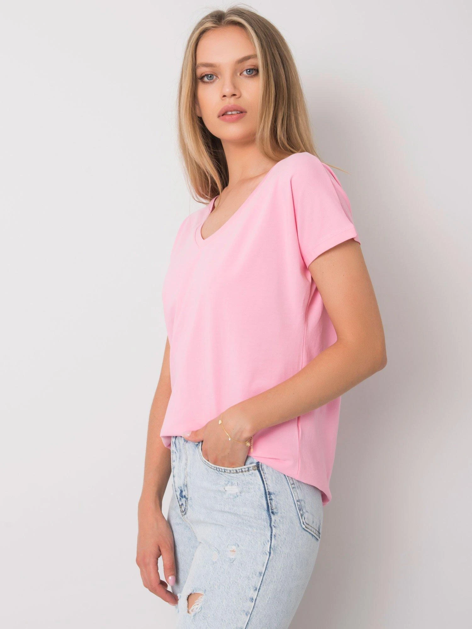 Basic Feel Good Marškinėliai-RV-TS-4832.02P-rožiniai