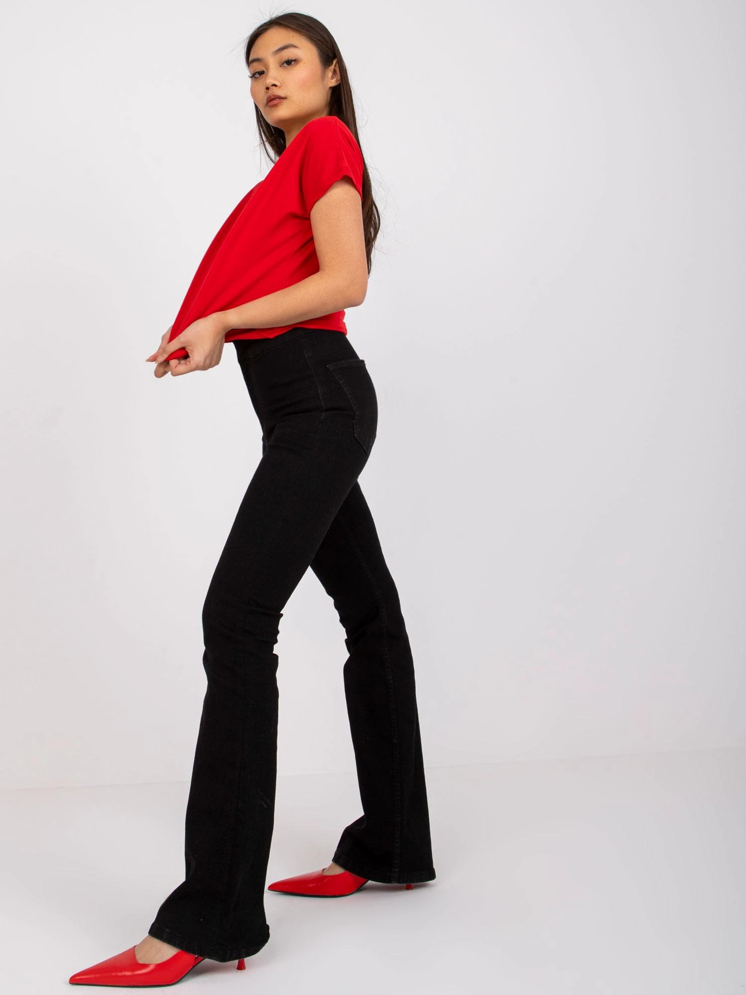 Basic Feel Good Marškinėliai-RV-TS-4832.14P-raudona