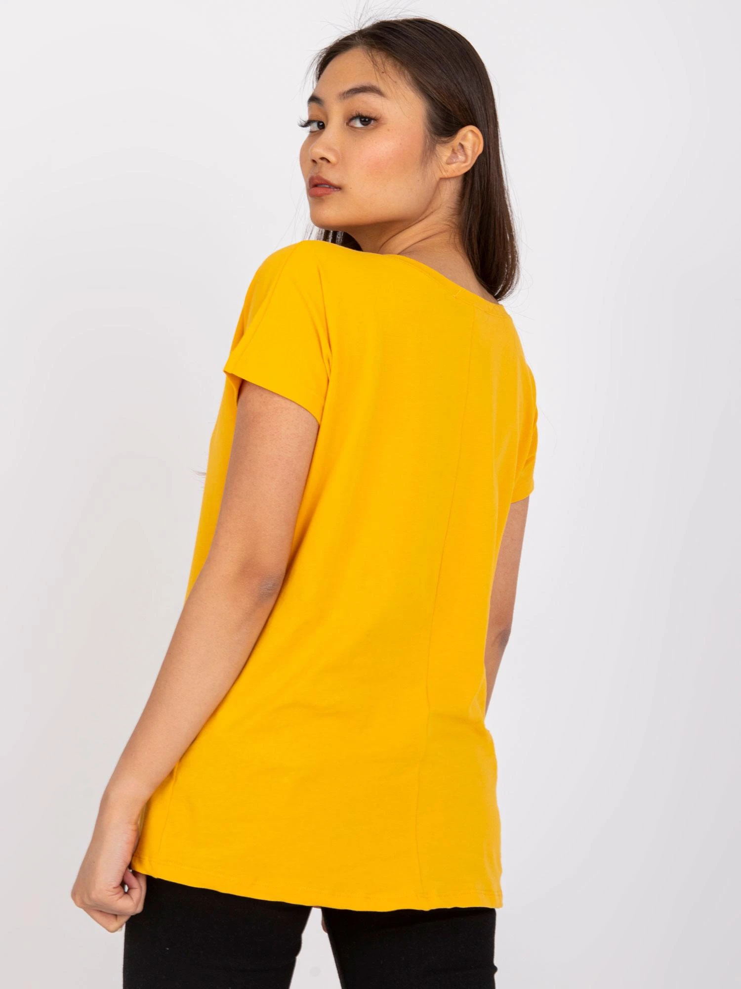 Basic Feel Good Marškinėliai-RV-TS-4832.37P-šviesiai oranžinė