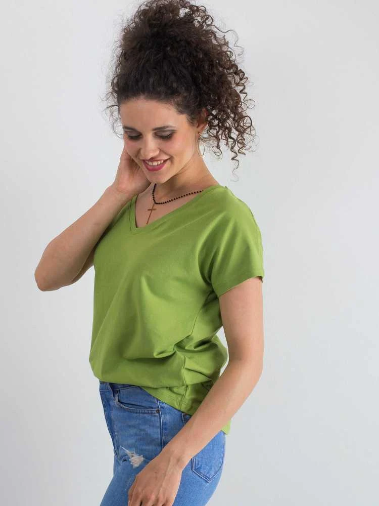 Basic Feel Good Marškinėliai-RV-TS-4832.42P-šviesiai žalia