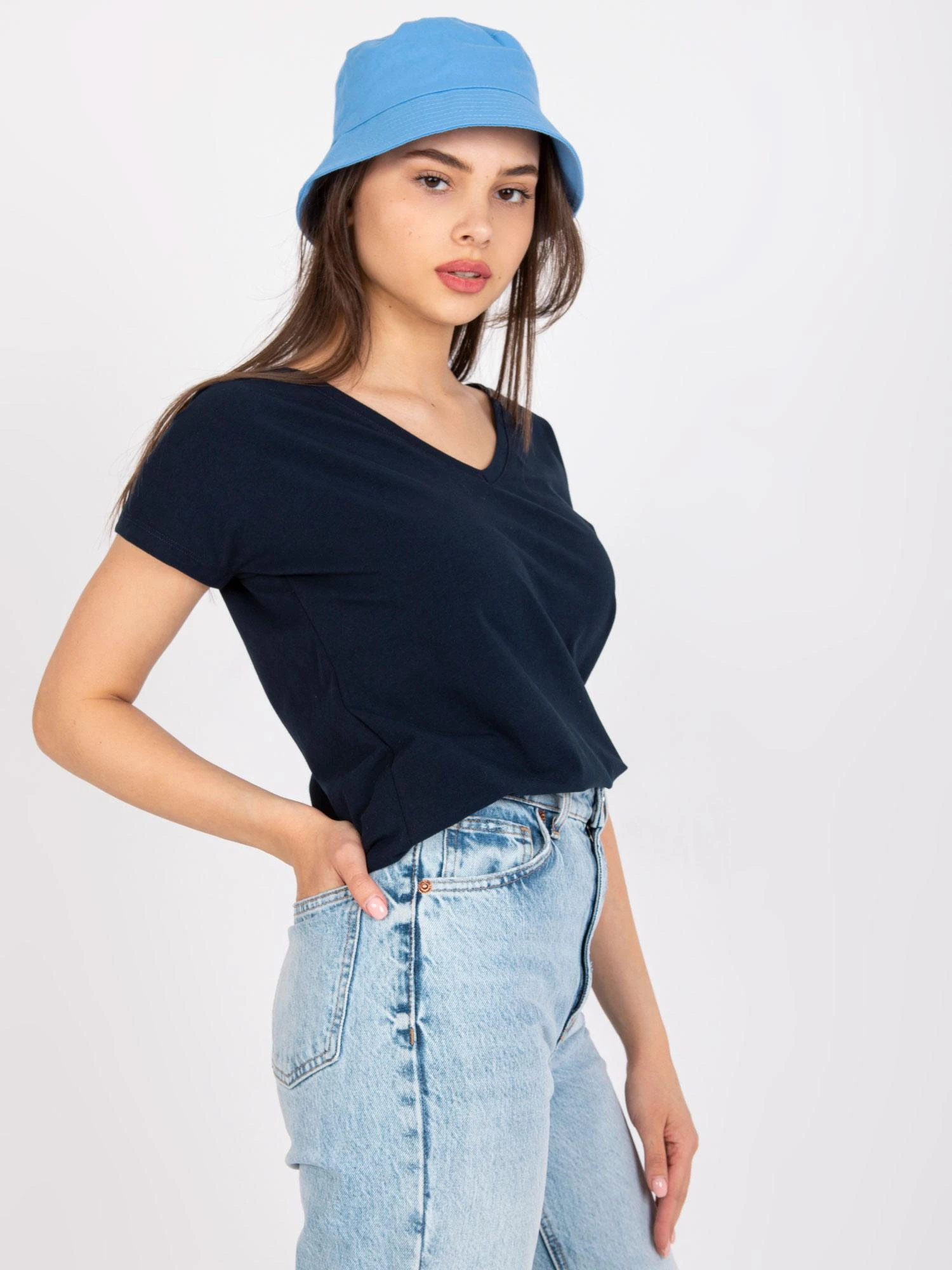 Basic Feel Good Marškinėliai-RV-TS-4832.42P-tamsiai mėlyni