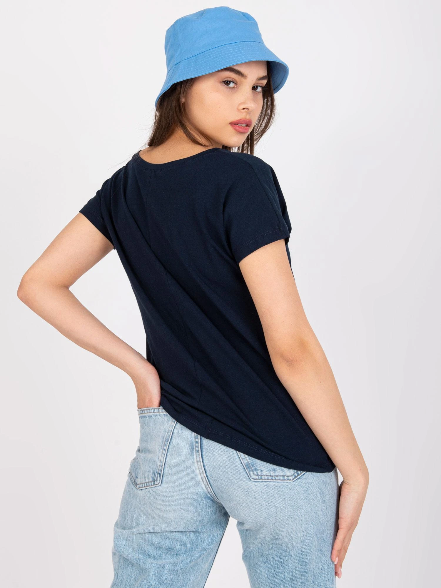 Basic Feel Good Marškinėliai-RV-TS-4832.42P-tamsiai mėlyni