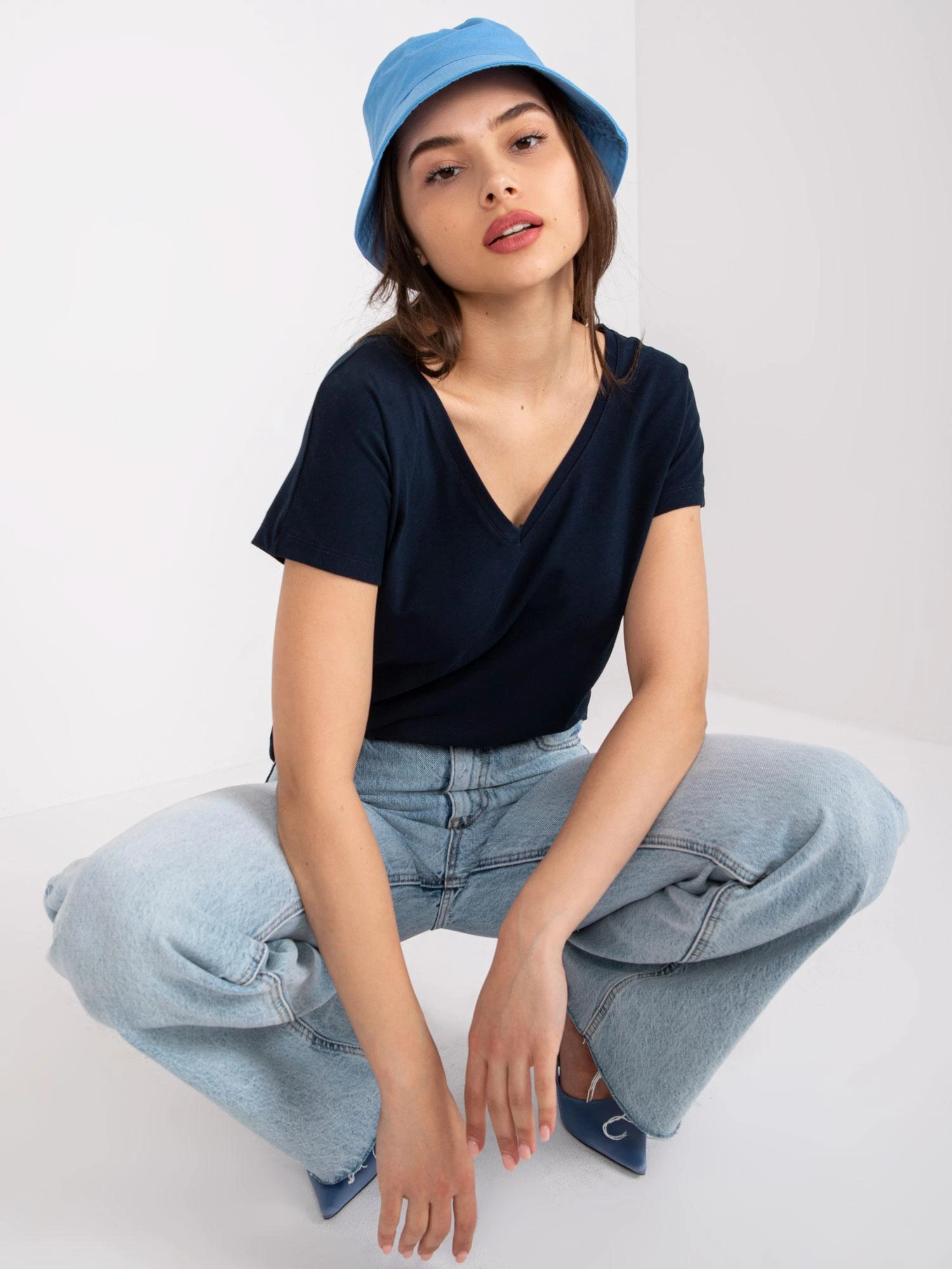 Basic Feel Good Marškinėliai-RV-TS-4832.42P-tamsiai mėlyni