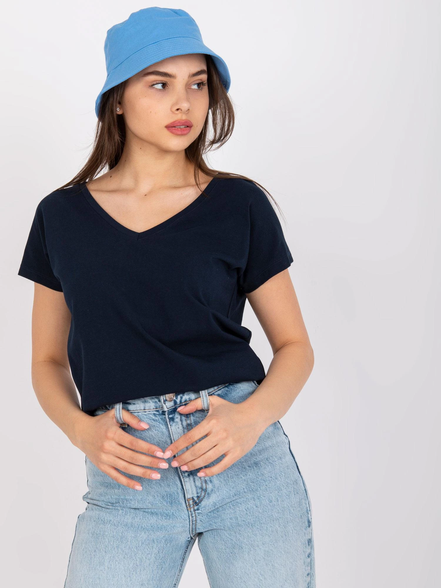 Basic Feel Good Marškinėliai-RV-TS-4832.42P-tamsiai mėlyni