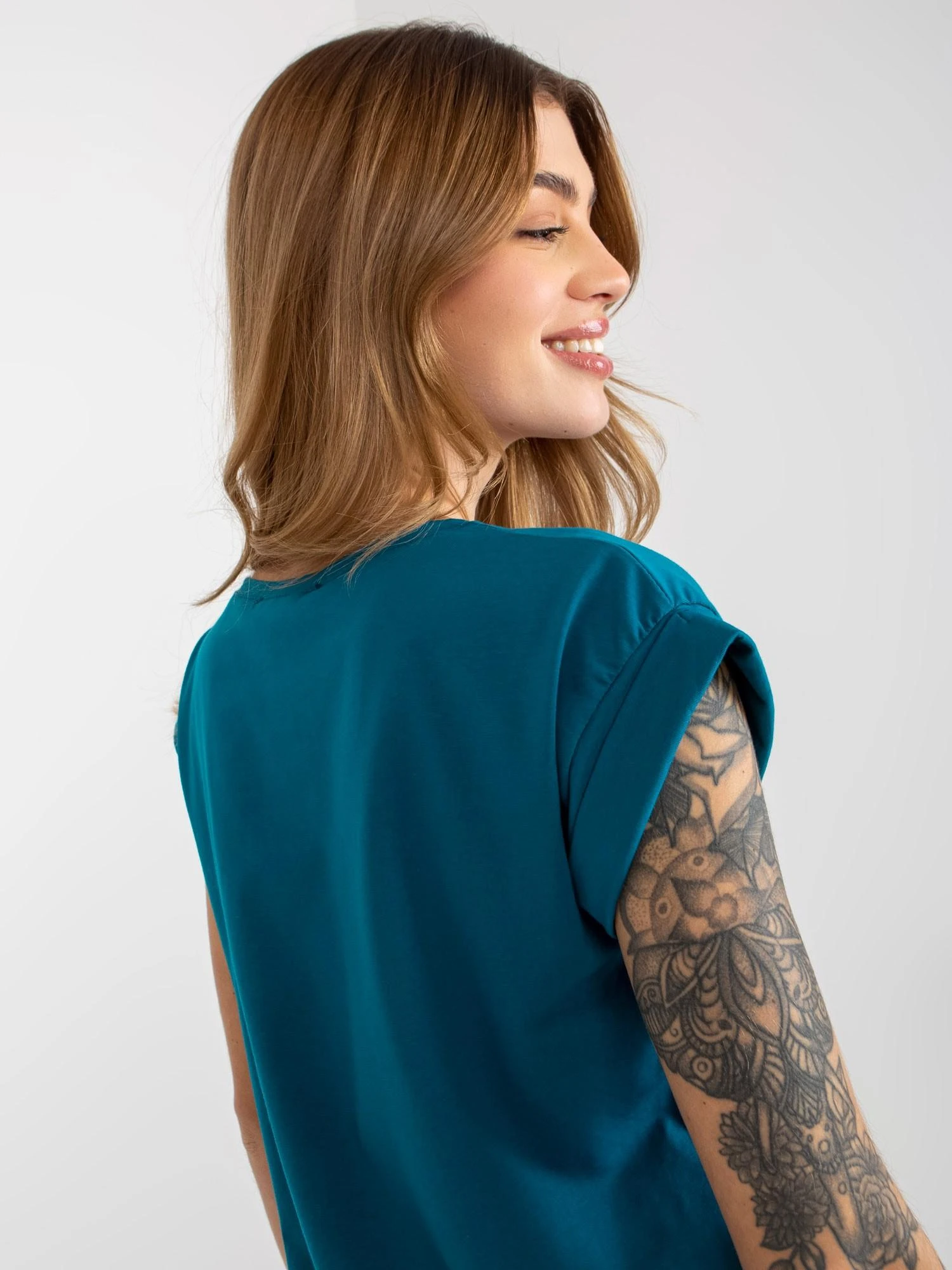 Basic Feel Good Marškinėliai-RV-TS-4833.14-jūrinis