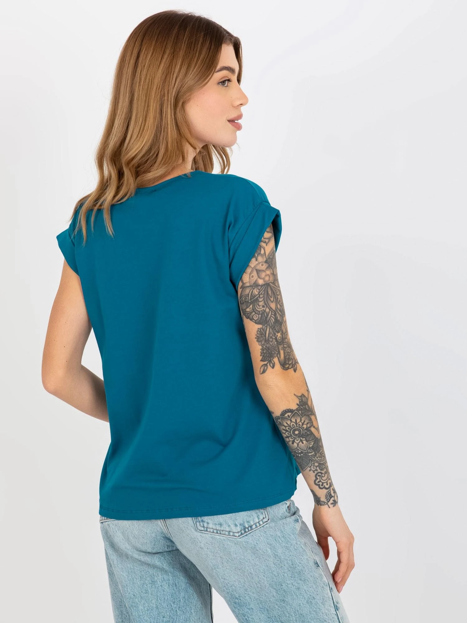 Basic Feel Good Marškinėliai-RV-TS-4833.14-jūrinis