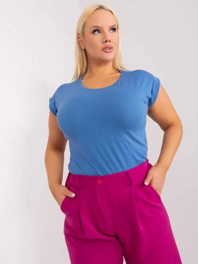 Basic Feel Good Marškinėliai-RV-TS-4833.29-tamsiai mėlyni