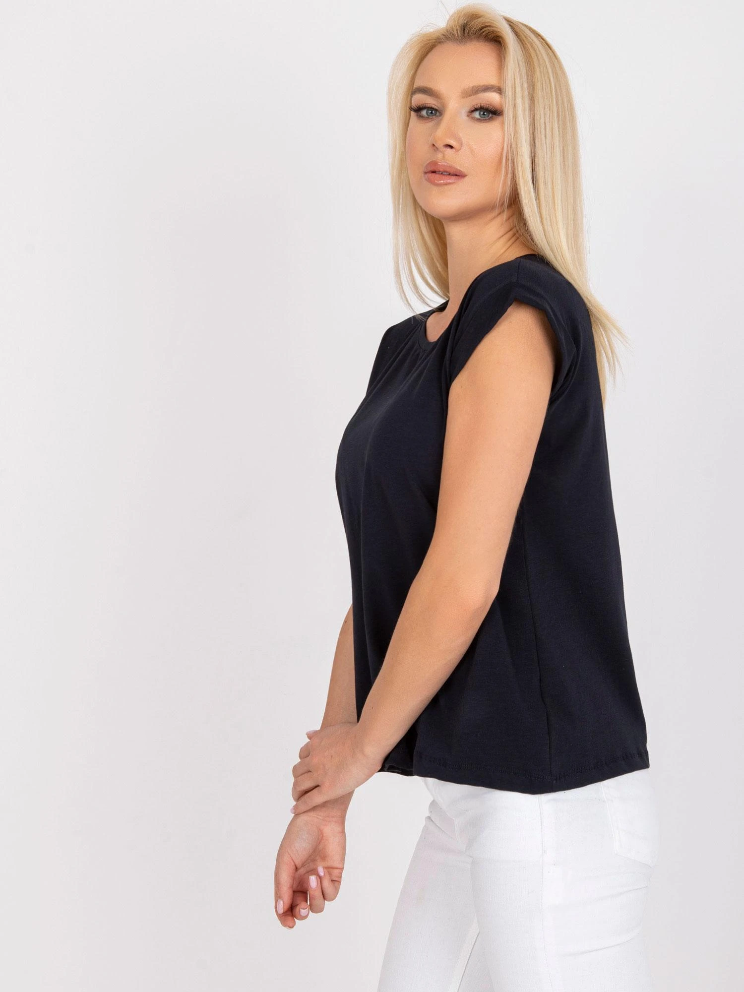 Basic Feel Good Marškinėliai-RV-TS-4833.32P-tamsiai mėlyni
