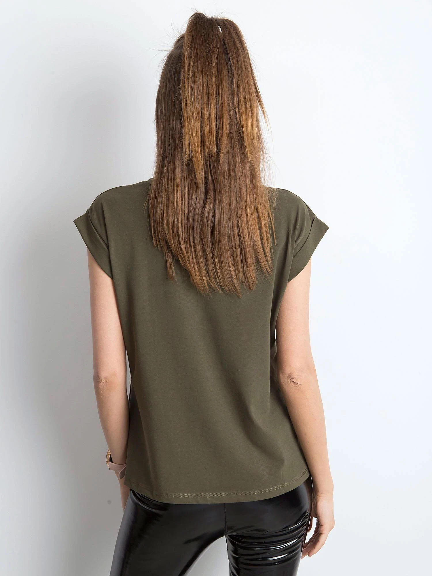 Basic Feel Good Marškinėliai-RV-TS-4833.36P-chaki