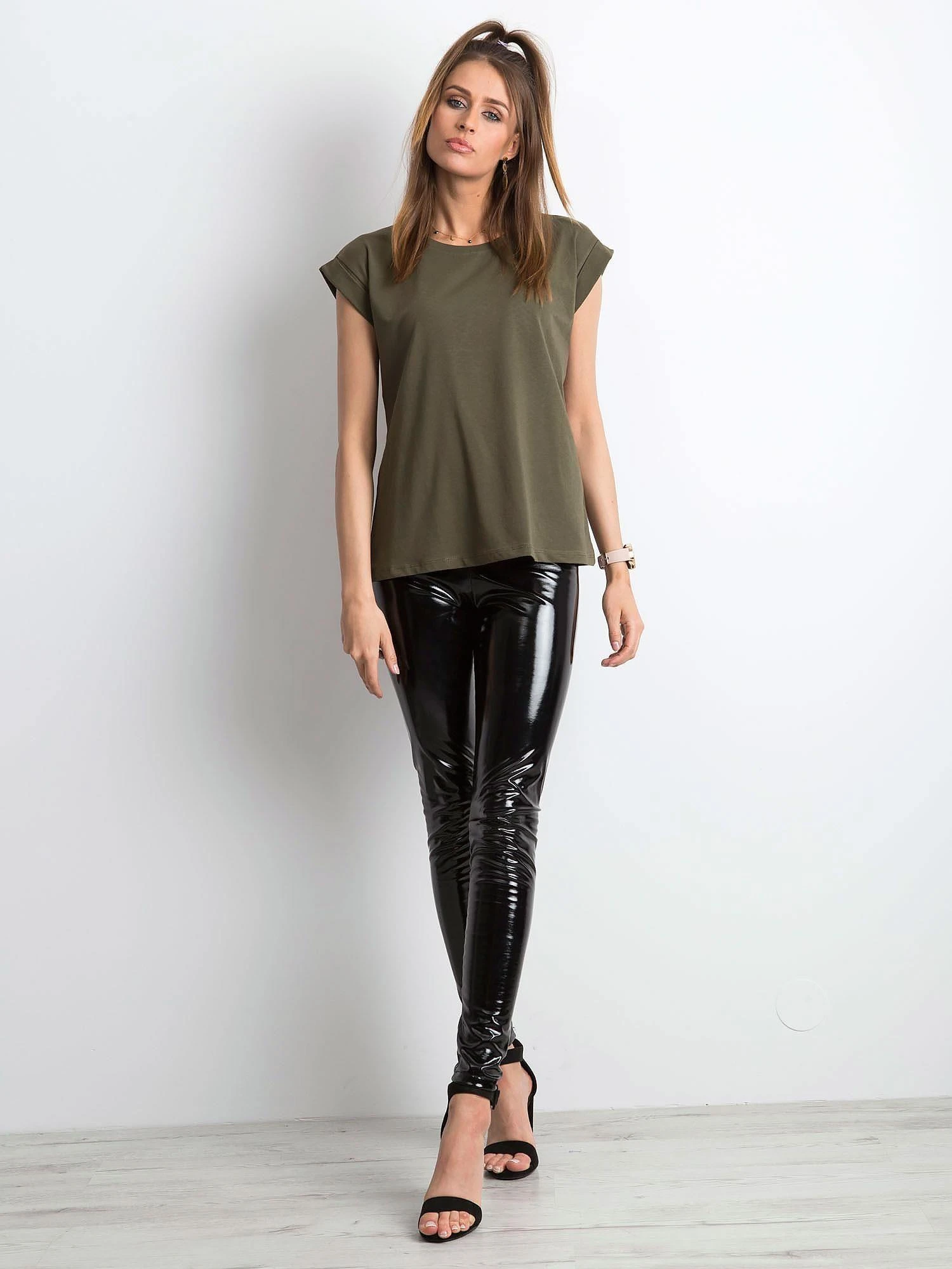 Basic Feel Good Marškinėliai-RV-TS-4833.36P-chaki