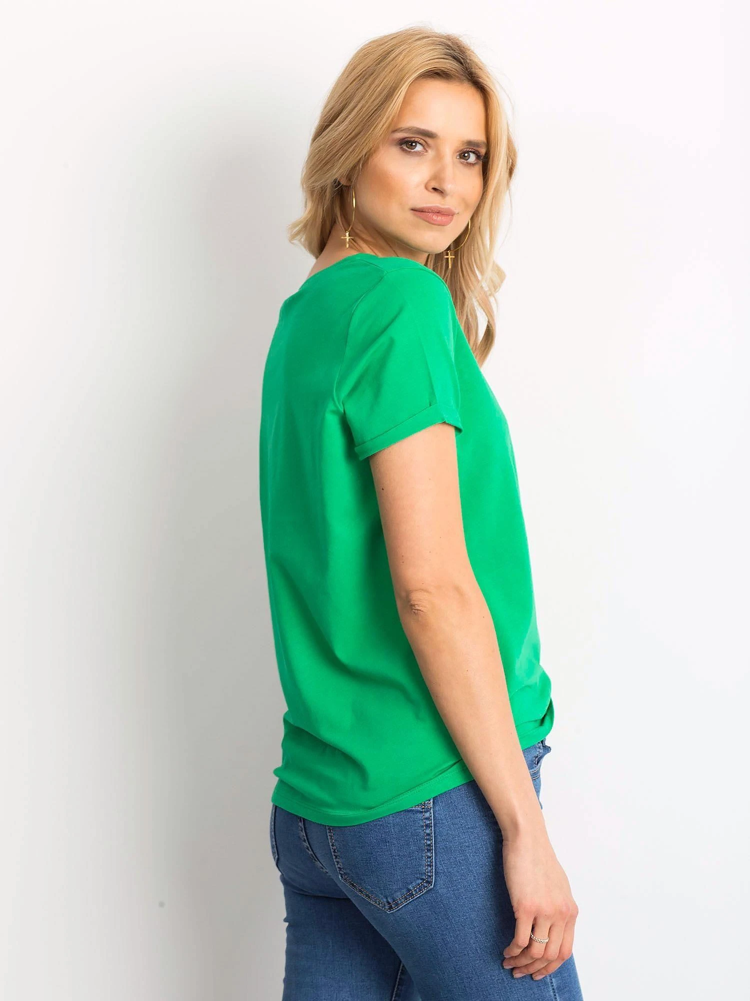 Basic Feel Good Marškinėliai-RV-TS-4838.16P-žalia
