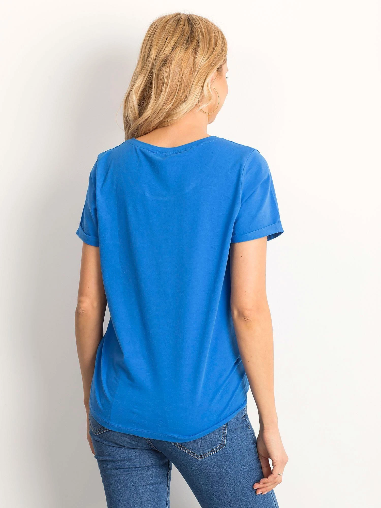 Basic Feel Good Marškinėliai-RV-TS-4838.60P-tamsiai mėlyni