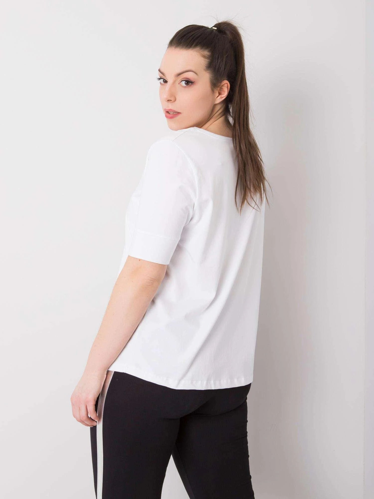 Basic Feel Good Marškinėliai-RV-TS-6330.92P-balti
