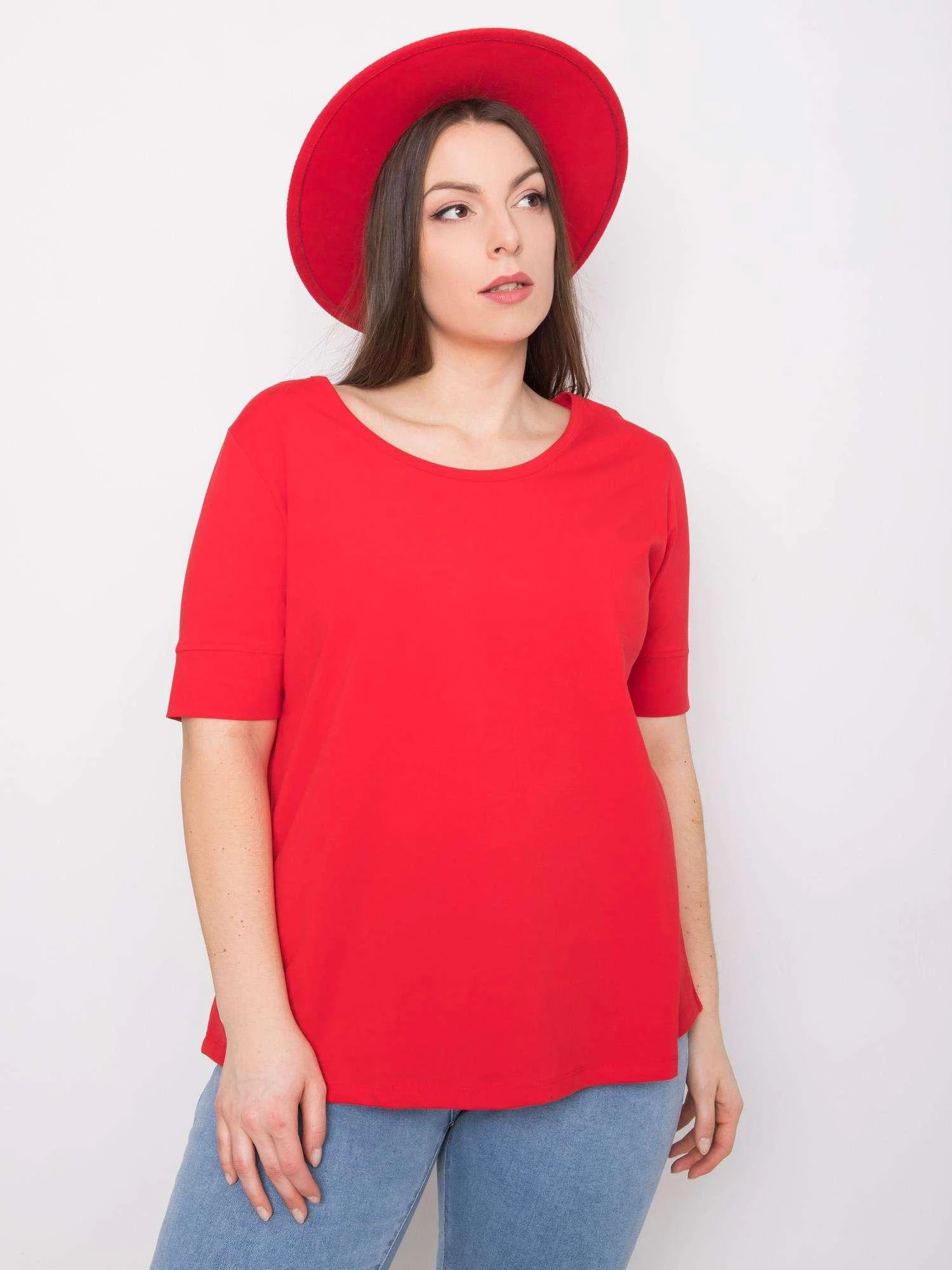 Basic Feel Good Marškinėliai-RV-TS-6330.92P-raudona