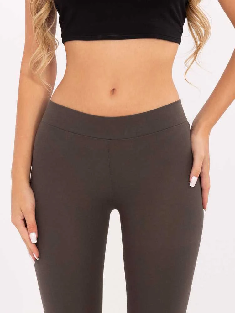Basic Feel Good Tamprės moterims -RV-LG-2850.20P-tamsi chaki