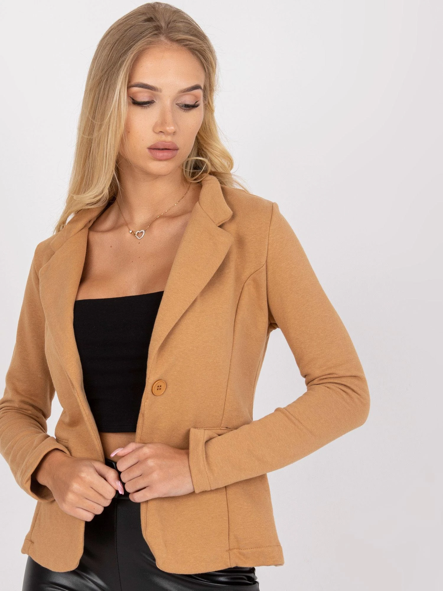 Basic Feel Good Striukė moterims-RV-ZT-7821.52P-camelowy