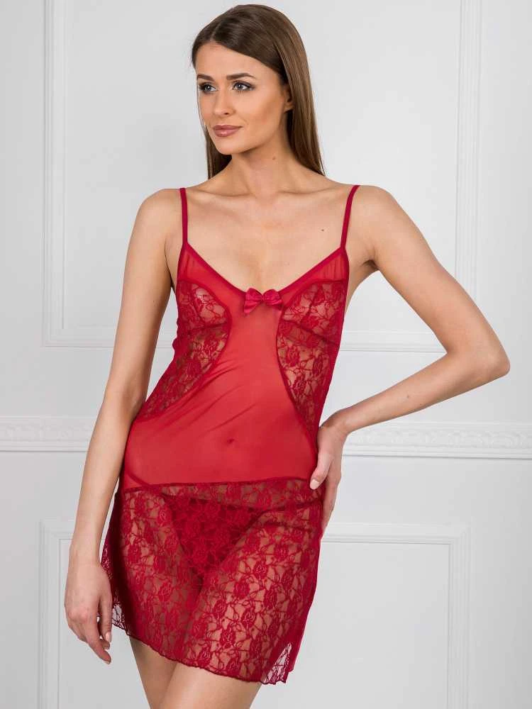Berrak Set-BR-KMPL-6761.70-tamsiai raudona
