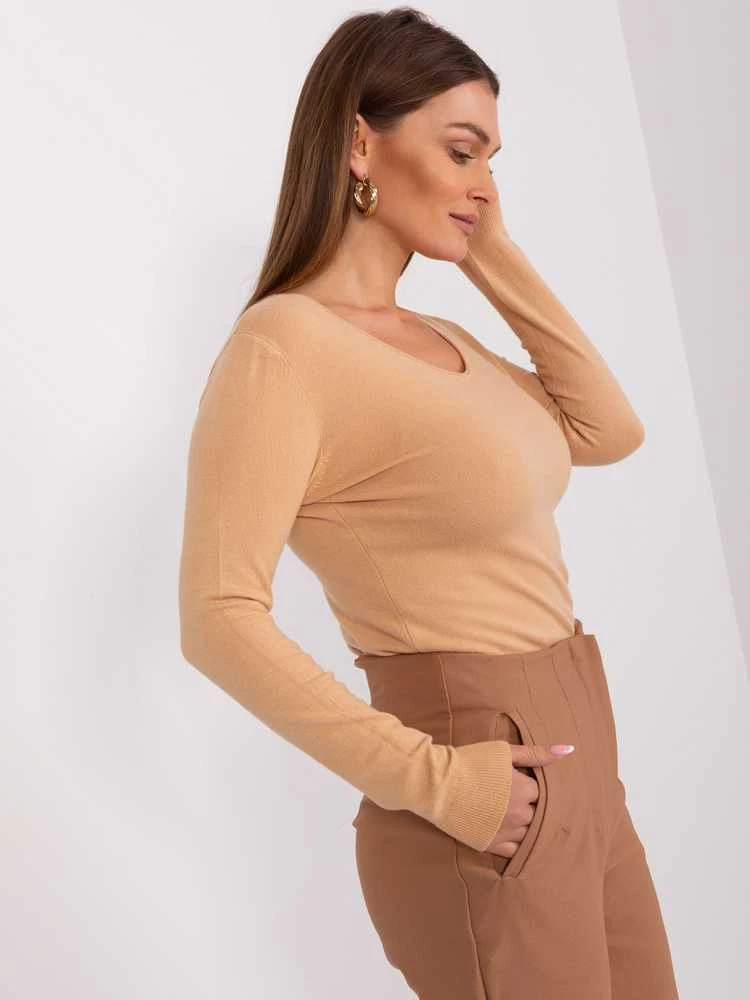 Bluoltre Megztinis-PM-SW-WB92918B.57-camel