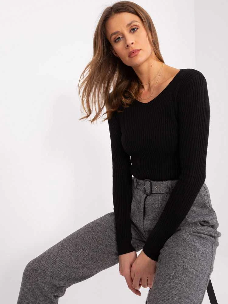 Bluoltre Megztinis-PM-SW-WJ92927A.31-juodas