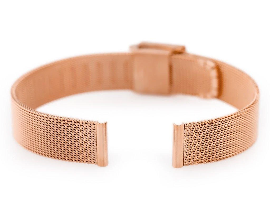 Bransoleta Pacific M4 - siatka HQ - rosegold 12mm