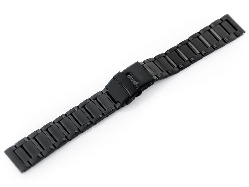 Bransoleta Pacific Model 10 solid - juoda 20mm