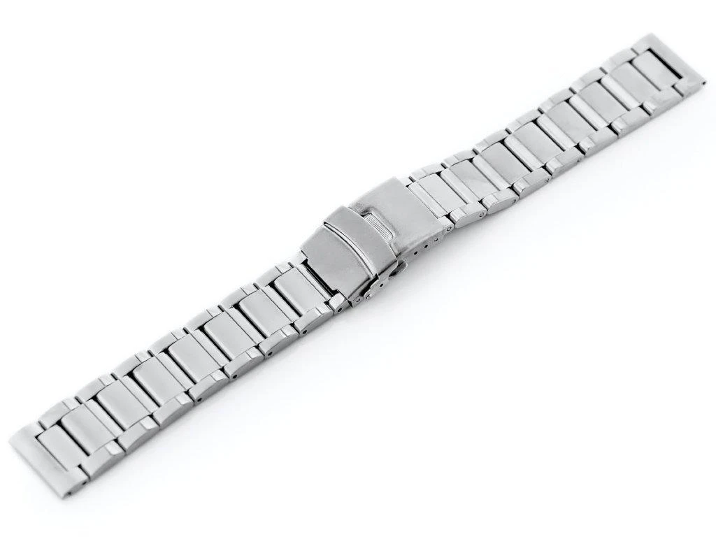 Bransoleta Pacific Model 10 solid - sidabrinė 24mm