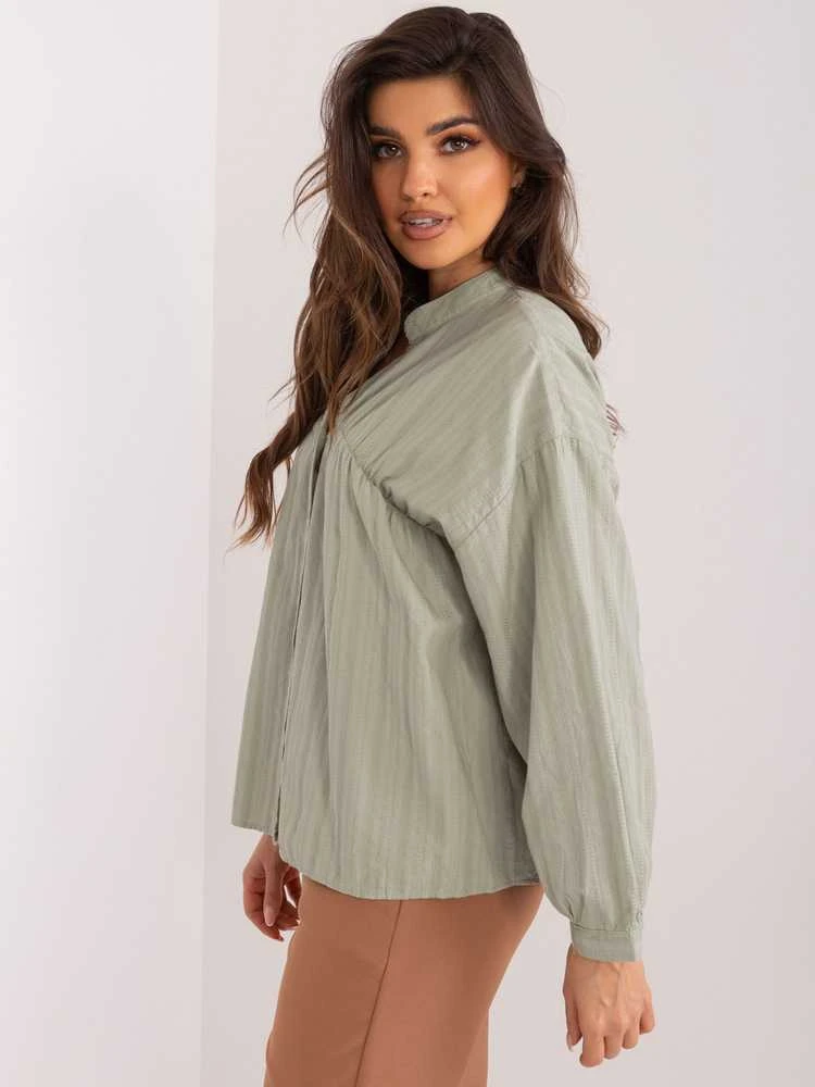 By Pommes Life Marškiniai-BP-KS-1142.21-khaki
