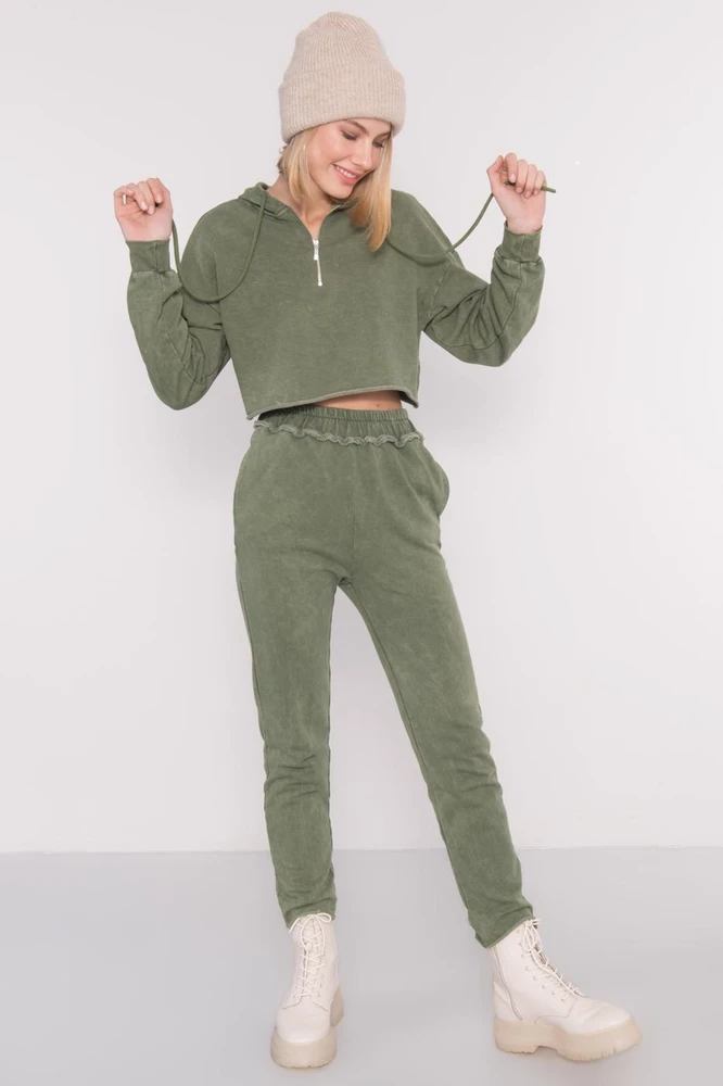 By Sally Sportinės kelnės-15891-khaki