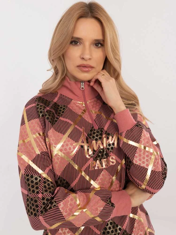 Calimera Megztinis-CLM-BL-1259.59-tamsiai rožinis