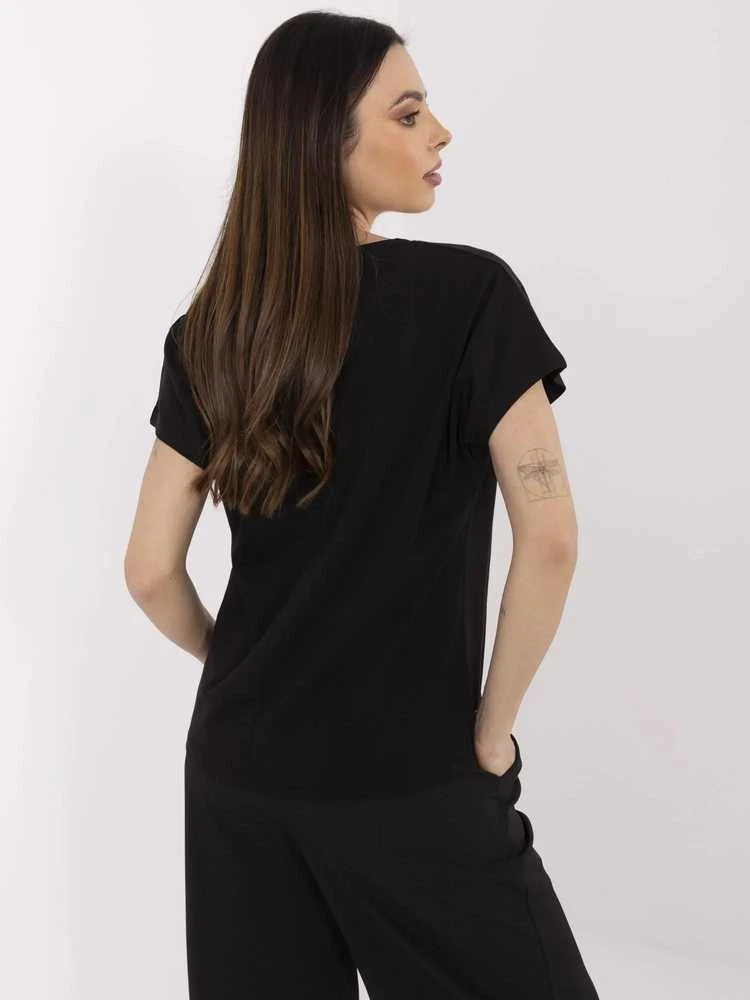 Calimera T-shirt-CLM-TS-1708.83-juoda