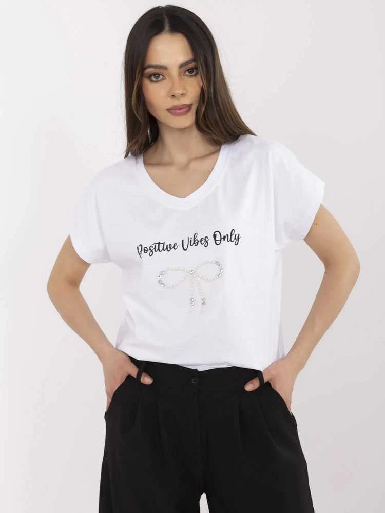 Calimera T-shirt-CLM-TS-1727.90-balta