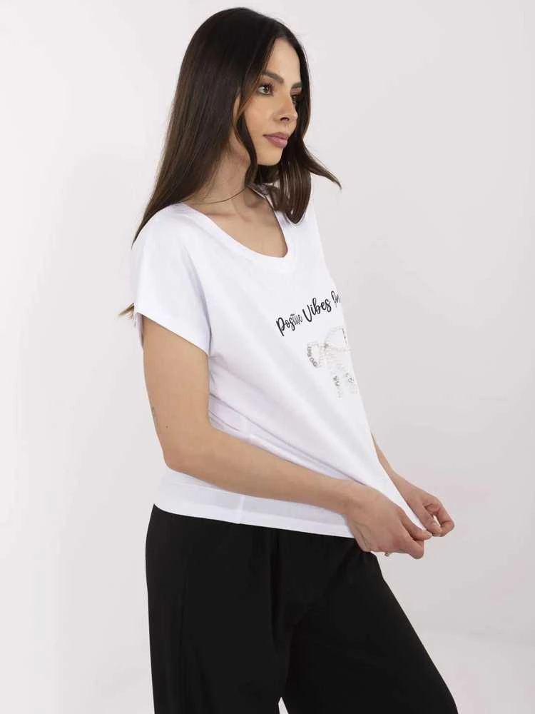 Calimera T-shirt-CLM-TS-1727.90-balta