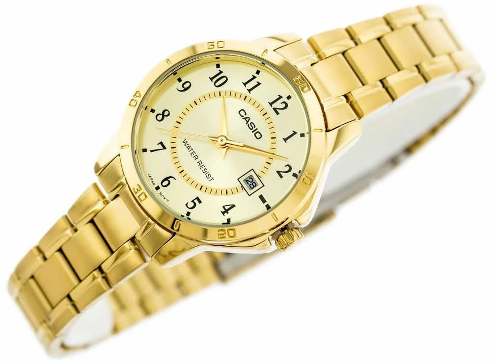 CASIO LTP-V004G-9B moteriškas laikrodis (zd568c) + dėžutė