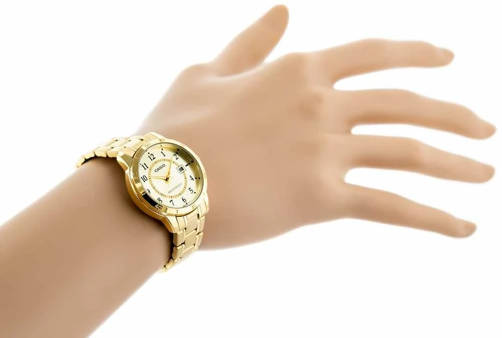 CASIO LTP-V004G-9B moteriškas laikrodis (zd568c) + dėžutė