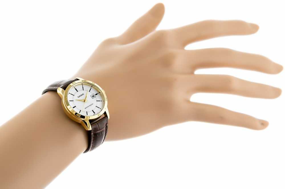 Laikrodis moterims CASIO LTP-V004GL 7A (zd569c) + BOX