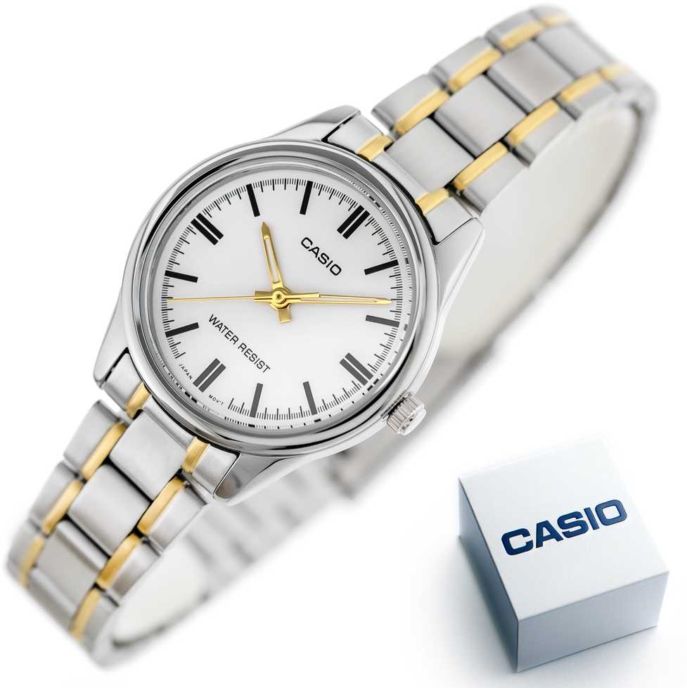 CASIO LTP-V005SG-7A moteriškas laikrodis (zd586i) + dėžutė