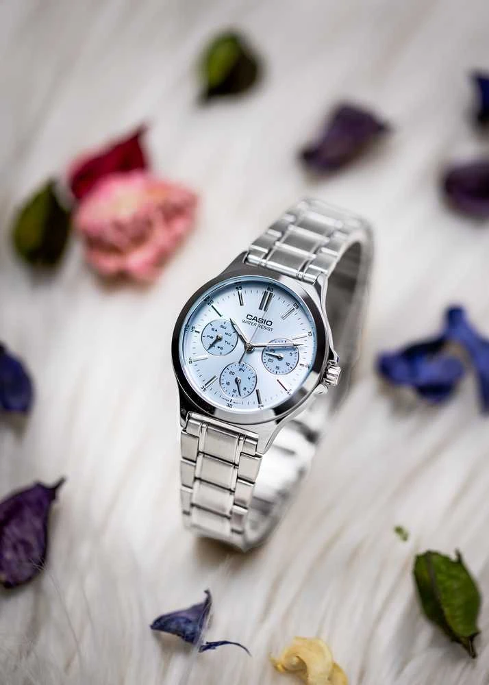 Laikrodis CASIO LTP-V300D-2AUDF WOMEN S WATCH (zd566f) + BOX