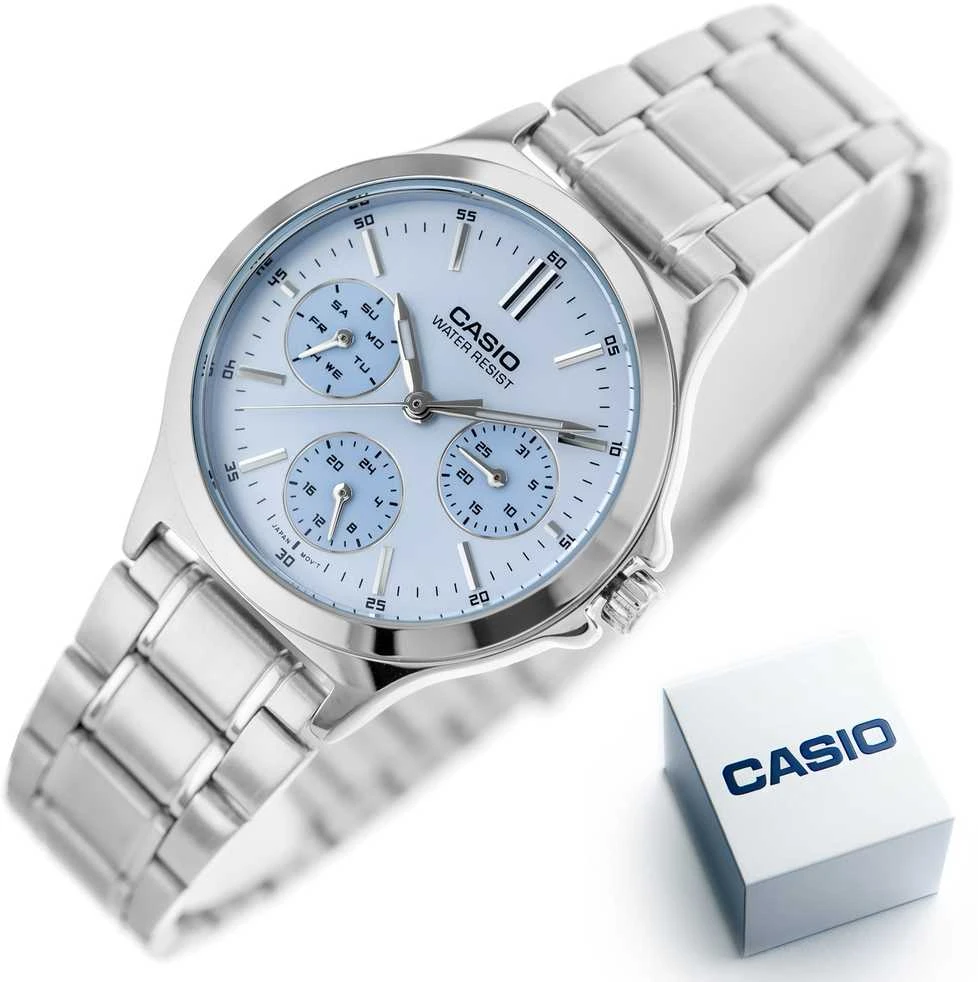 Laikrodis CASIO LTP-V300D-2AUDF WOMEN S WATCH (zd566f) + BOX